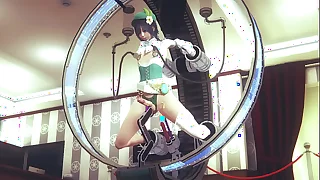 Genshin Impact Yaoi - Venti in sex machine and Fucked - Sissy crossdress Japanese Asian Manga Anime Game Porn Gay